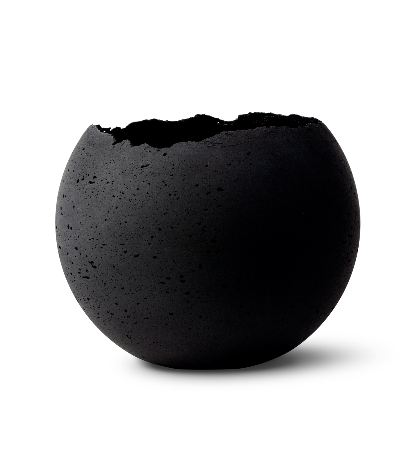 Konzuk Orbis Concrete Vessel - Black