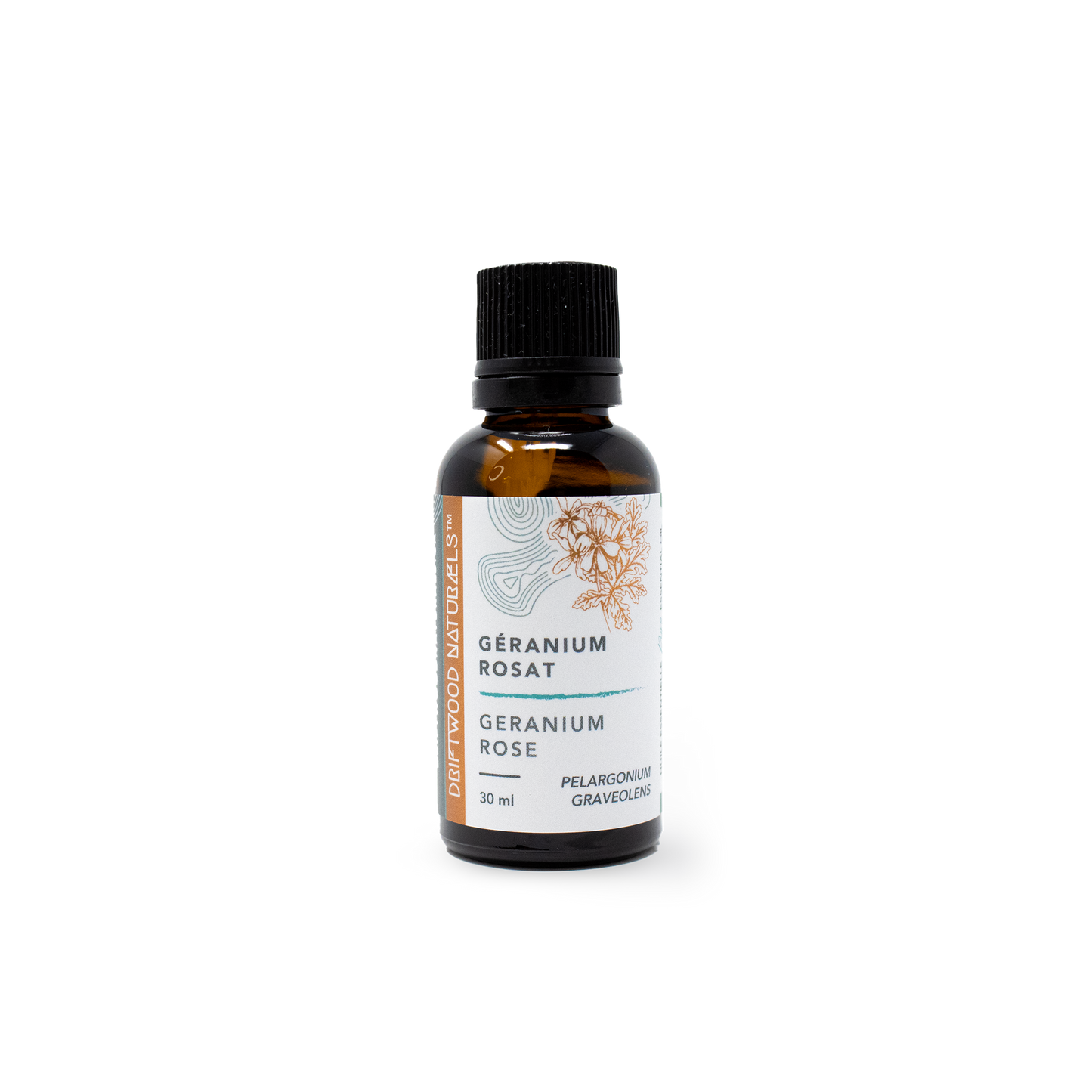 Driftwood Naturals Pure Essential Oil - Geranium Rose
