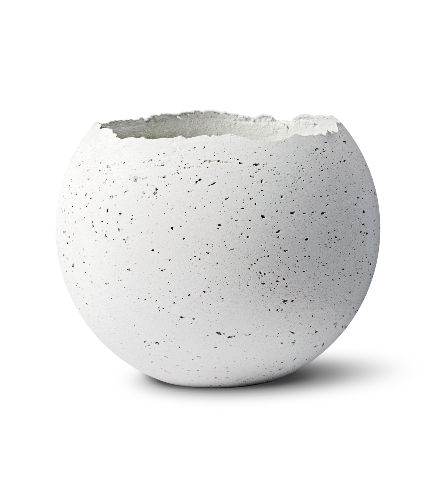Konzuk Orbis Concrete Vessel - White