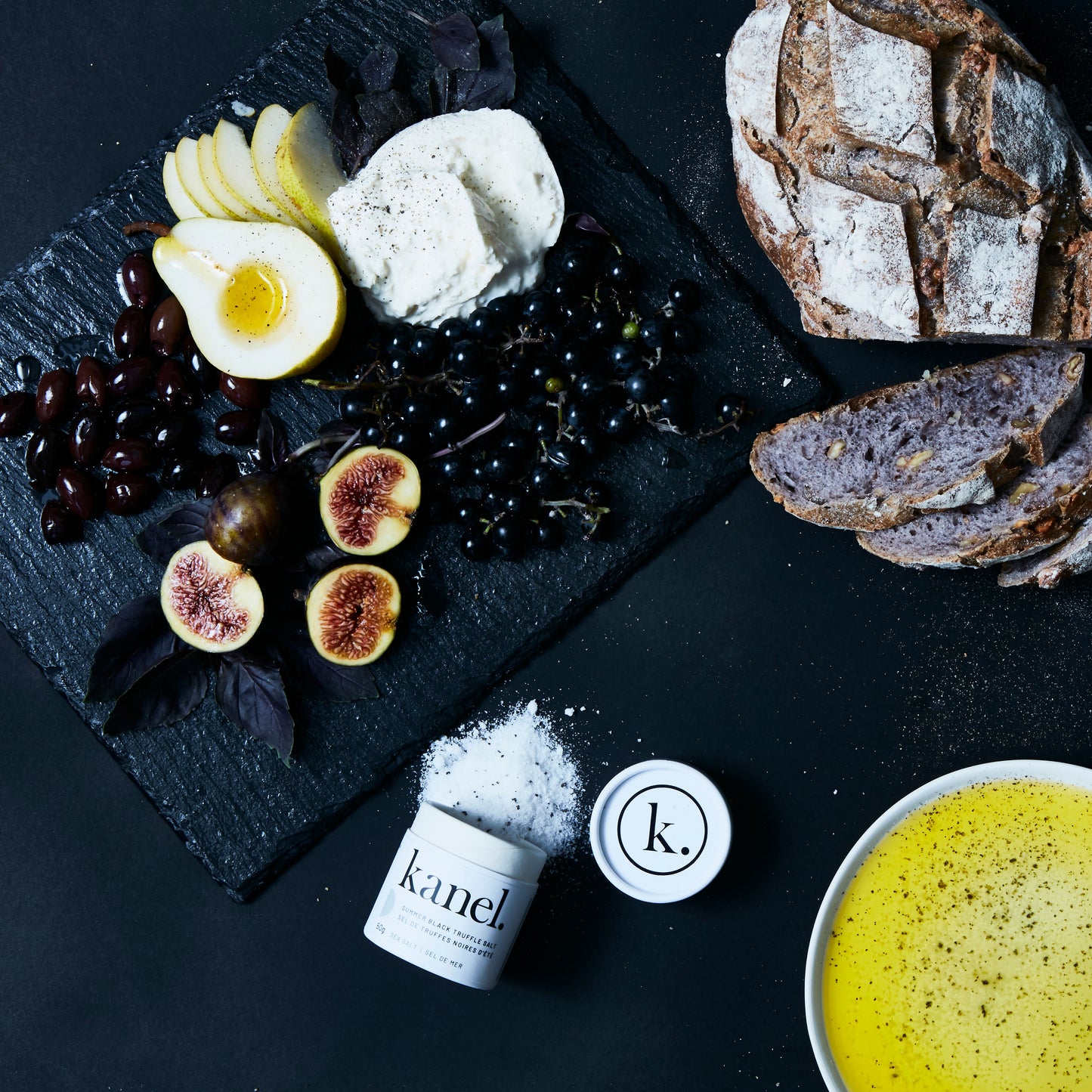 Kanel Summer Black Truffle Salt